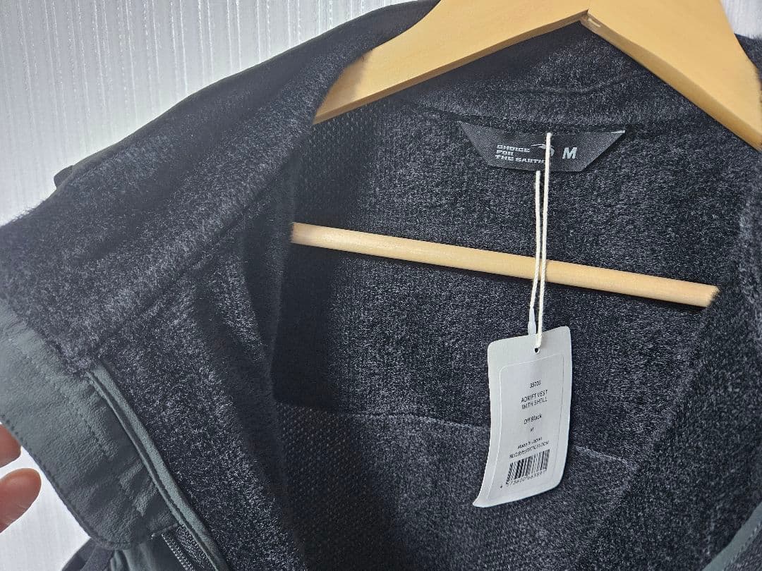 新品同様 STATIC アドリフト ベスト ウィズ シェル M (Black)