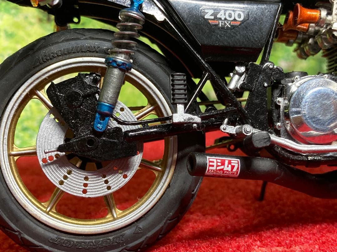 え？さん専用アオシマ★Z400FXタイガーカラー製作品(素人作品)★