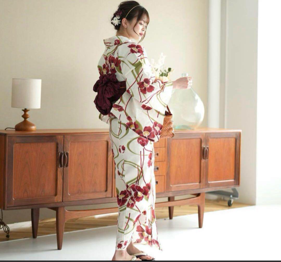 utatane 浴衣 ホワイト系