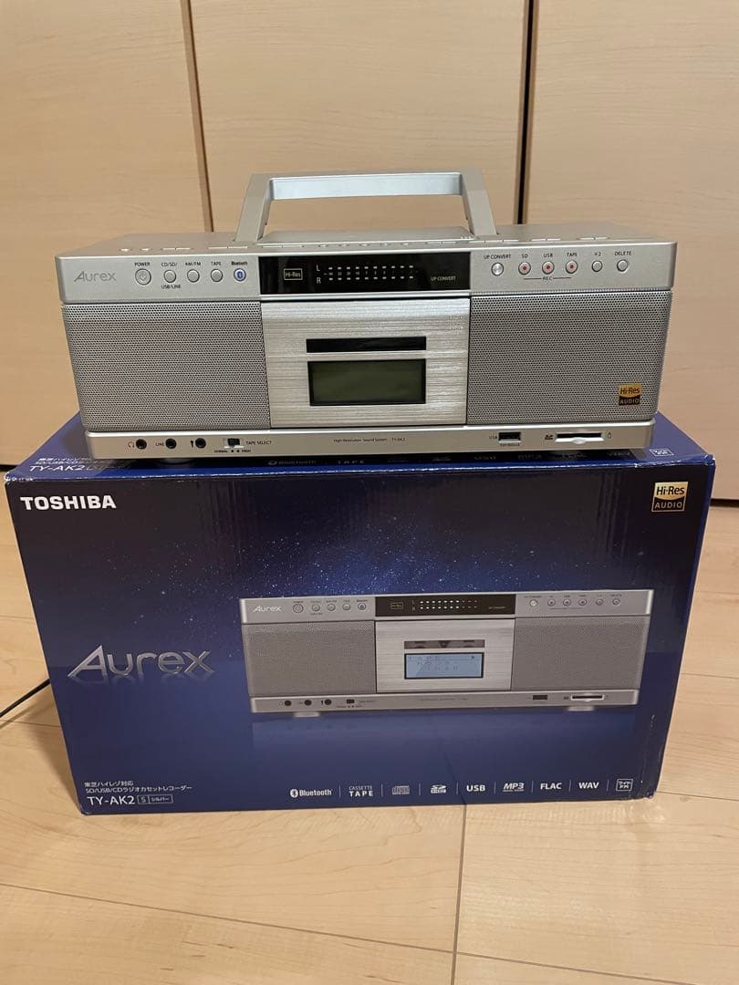 TOSHIBA オーレックス 東芝 ラジカセ、TY-AK2