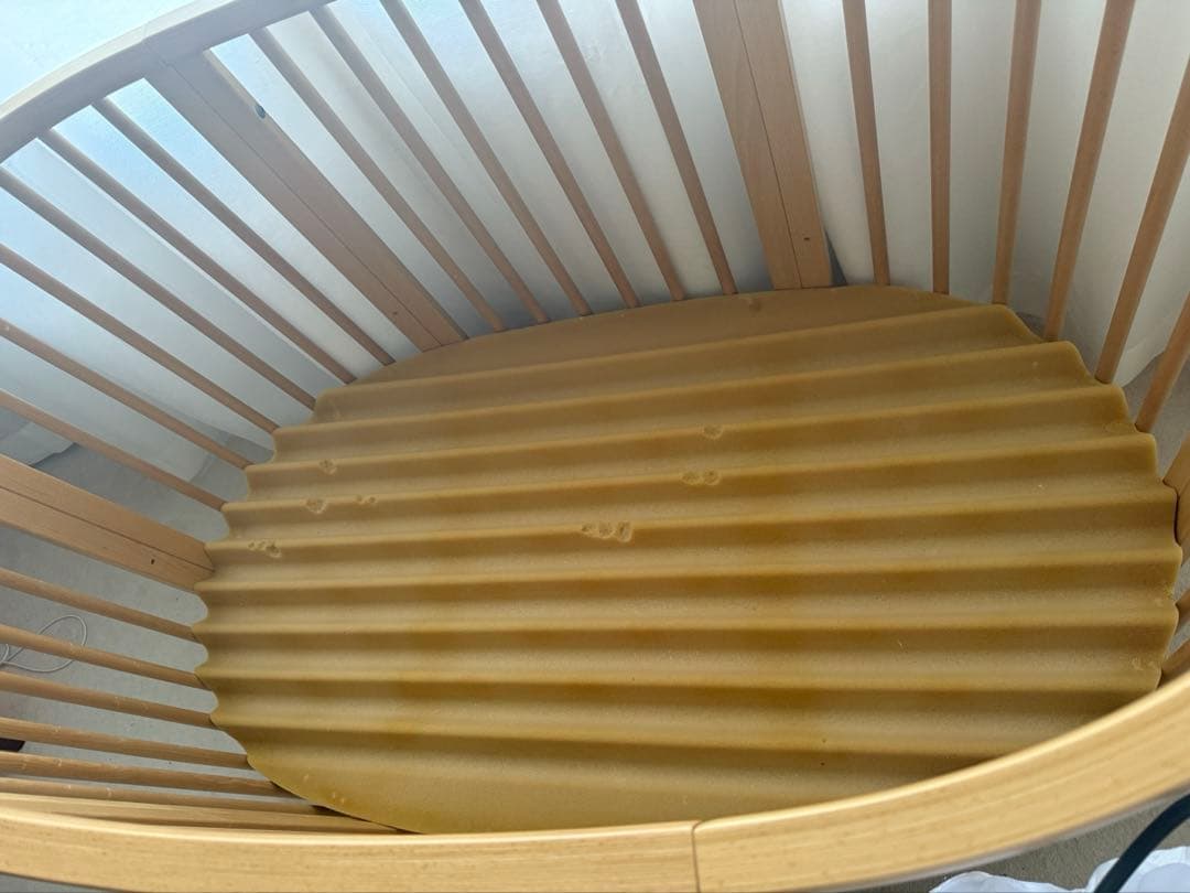 stokke ベビーベッド 大小セット　蚊帳付き　新生児〜5歳まで