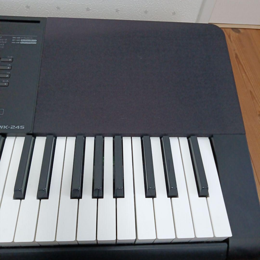 CASIO WK-245 電子キーボード 76鍵盤