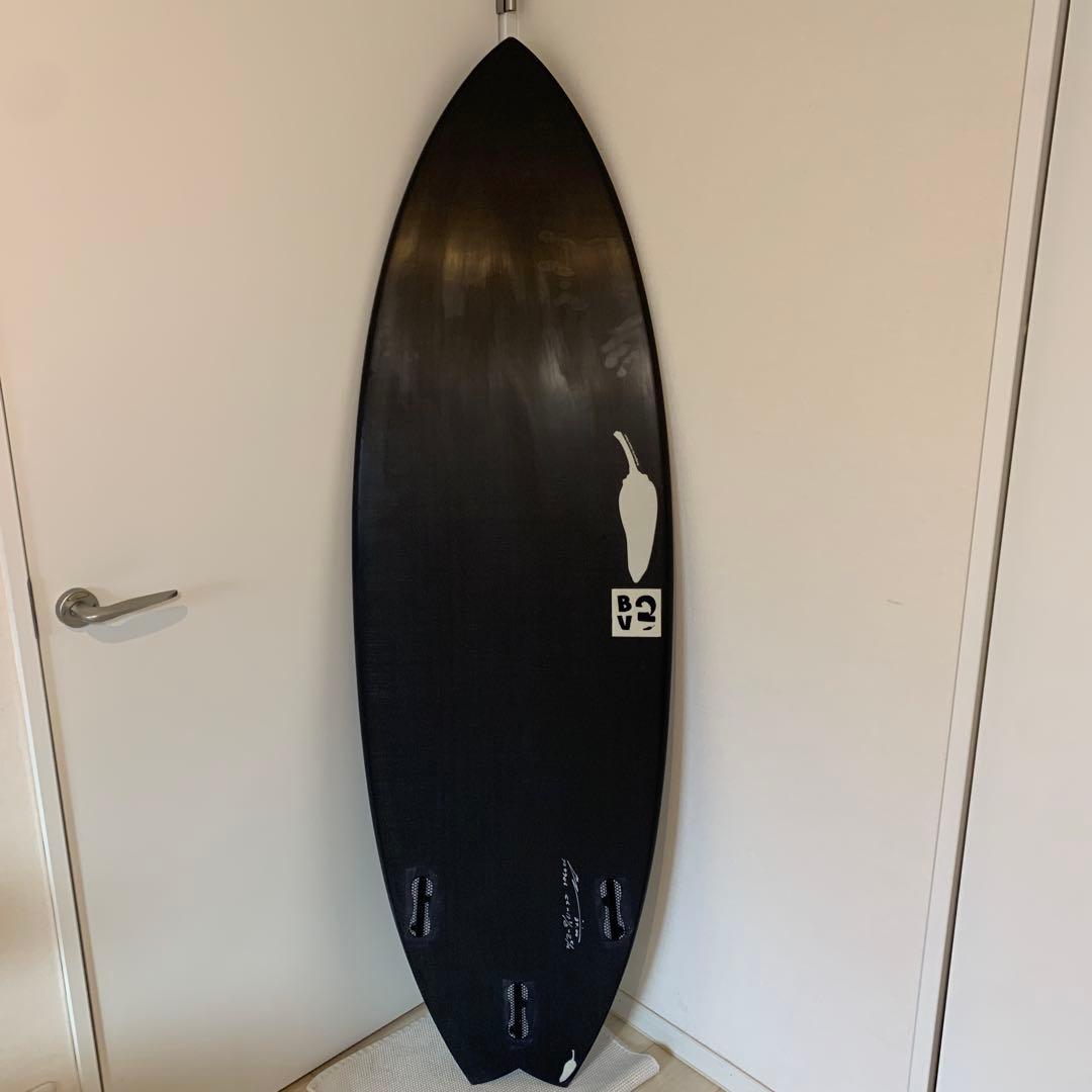カーボンサーフボード チリ BV2 5'6 27L 本州送料込み！