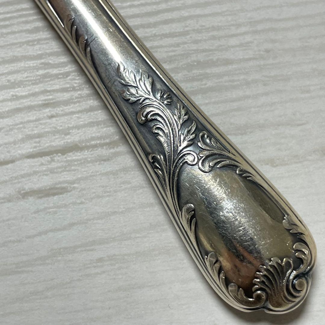 美品✨Christofle デザートフォーク ナイフ マルリー シルバー