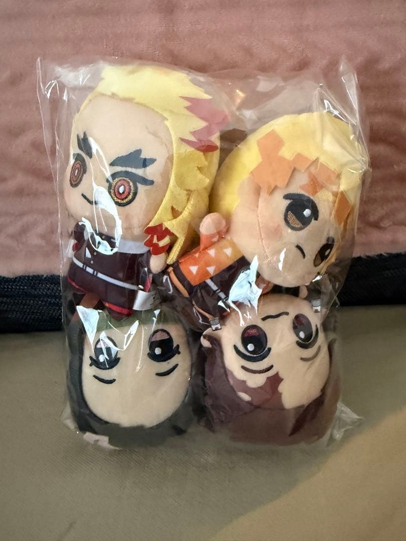 鬼滅の刃　ちびぐるみ　ぬいぐるみ　煉獄杏寿郎　善逸　炭治郎　ねずこ