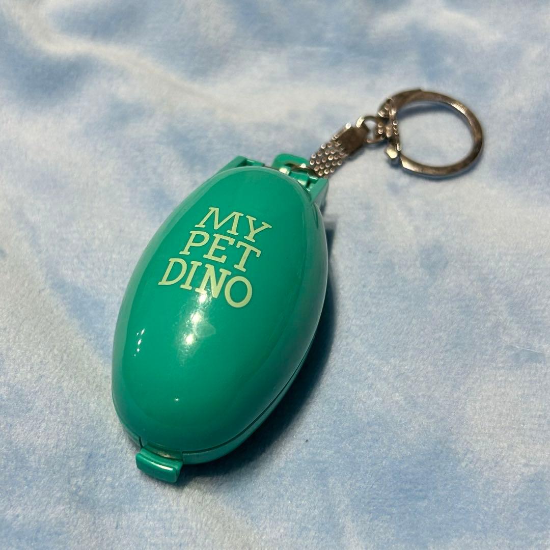 ポケットクリッター　恐竜　トリケラトプス　キーホルダー　レトロ