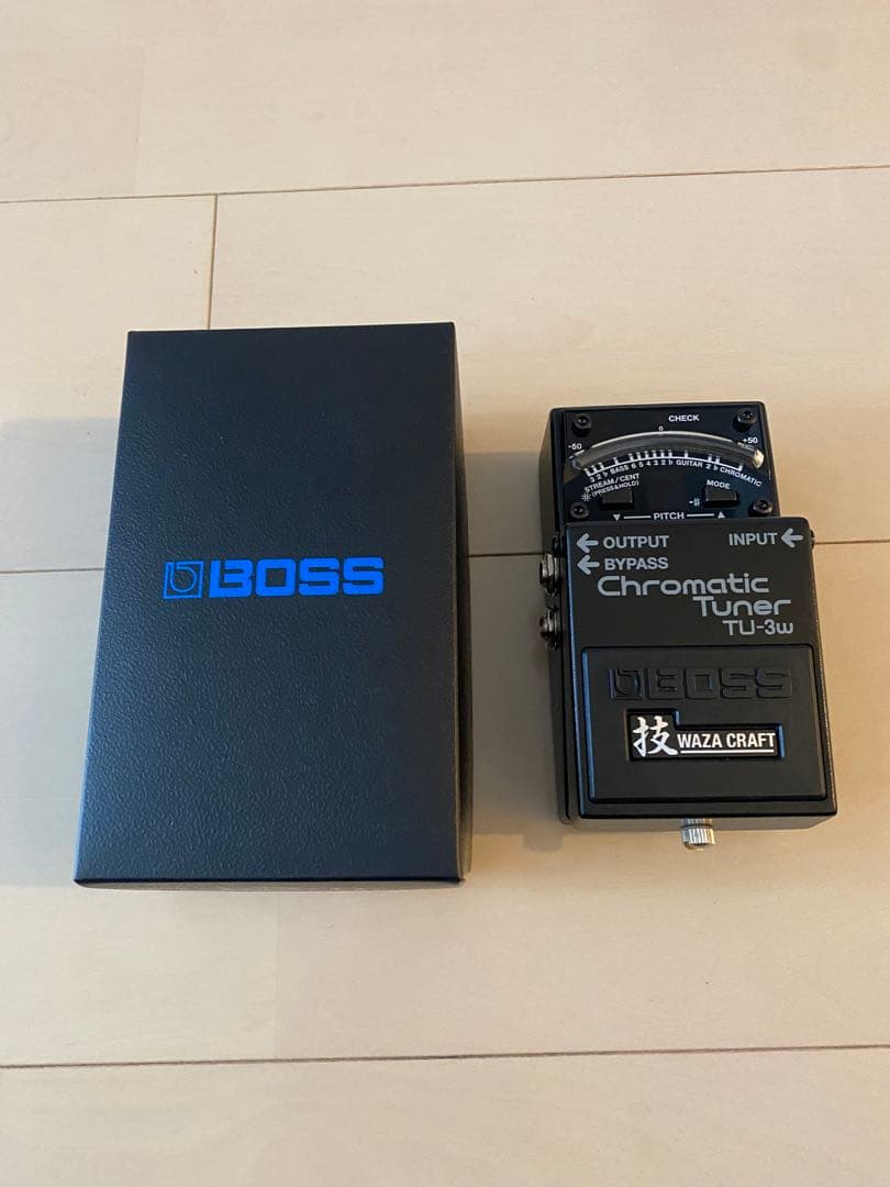 [美品] BOSS TU-3W クロマチックチューナー