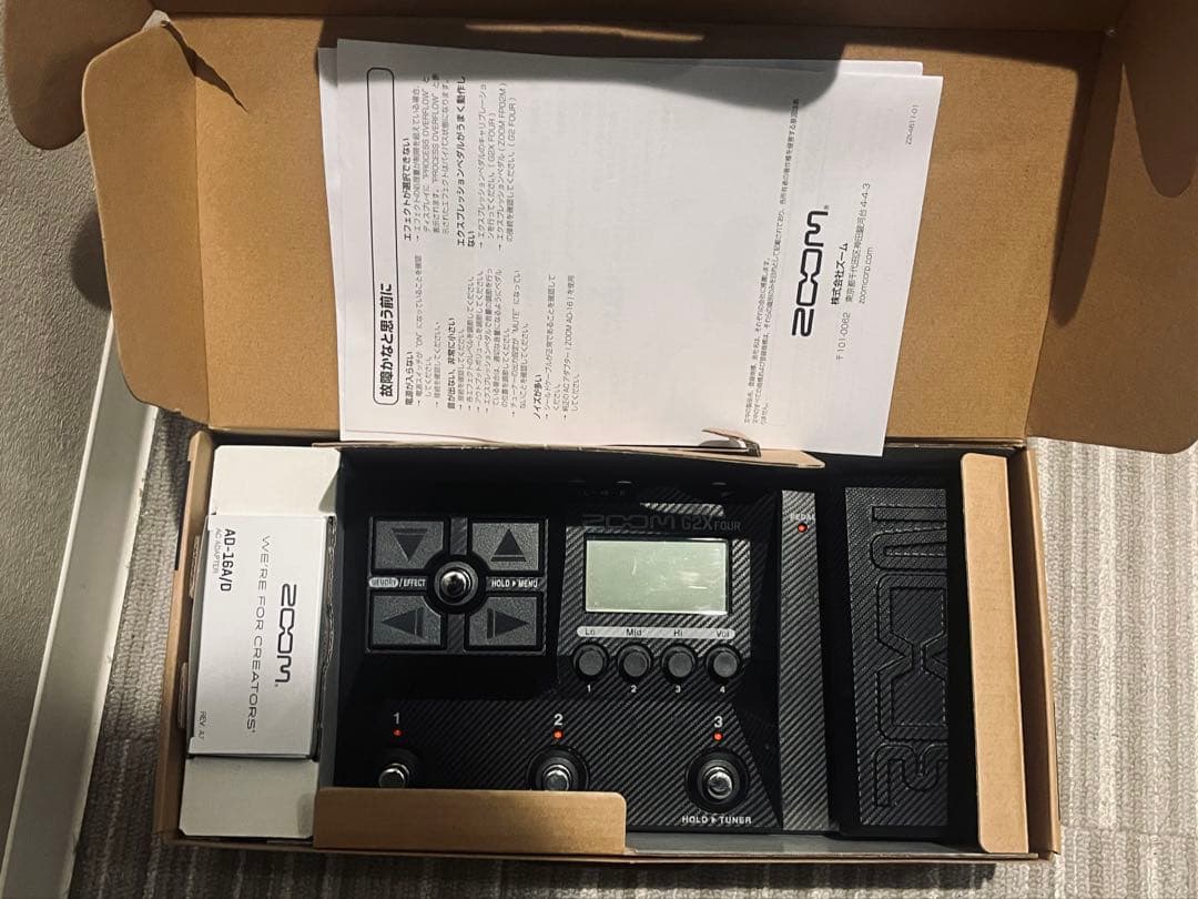 ギター ZOOM G2X four