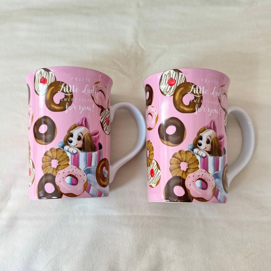 わんわん物語 レディ 2個セット 幼少期 マグカップ コップ ディズニーストア
