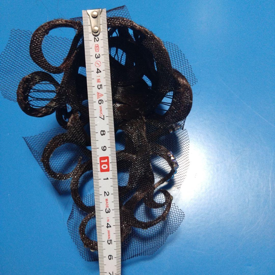 多美咲風　ヘアオーナメント　ヘアアクセサリー 　ストーン付き