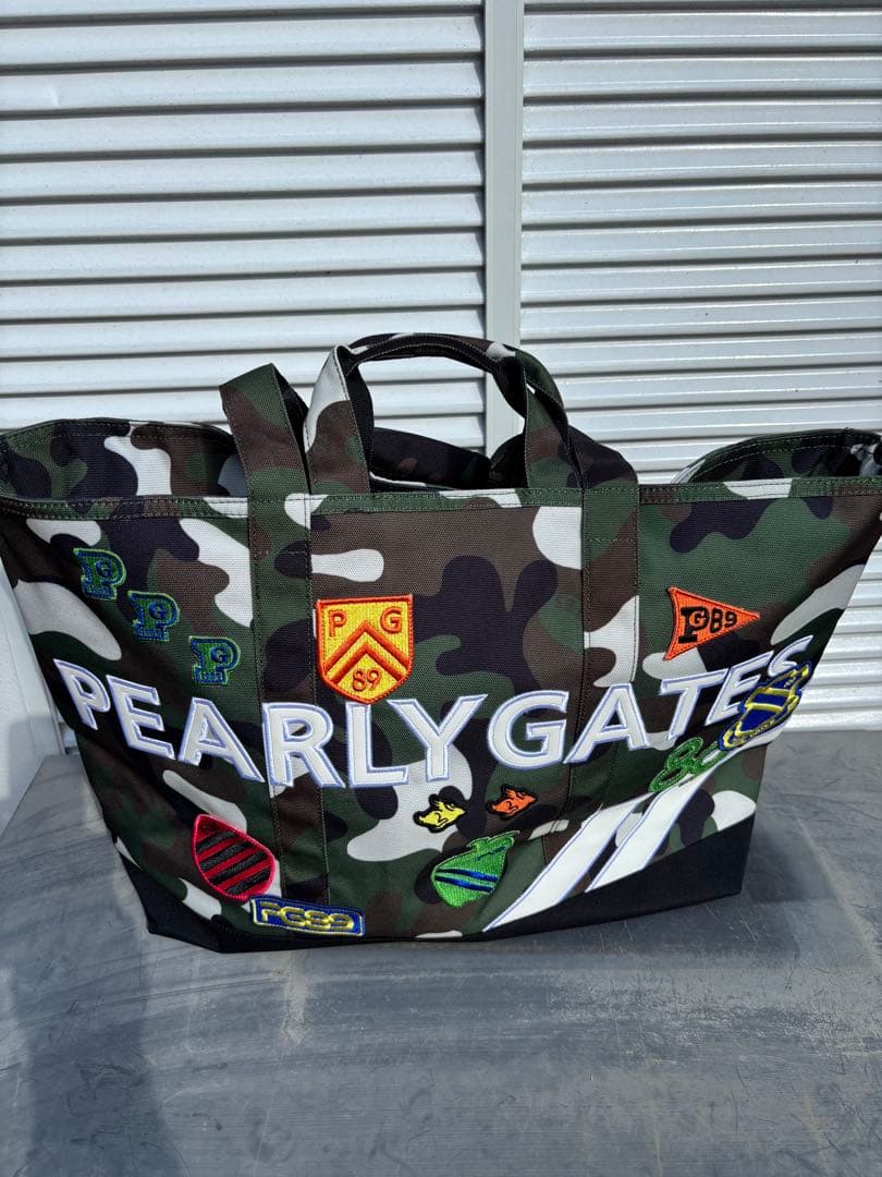 PEARLY GATES 迷彩スタンドバッグ &ヘッドカバー&ロッカーバックほか