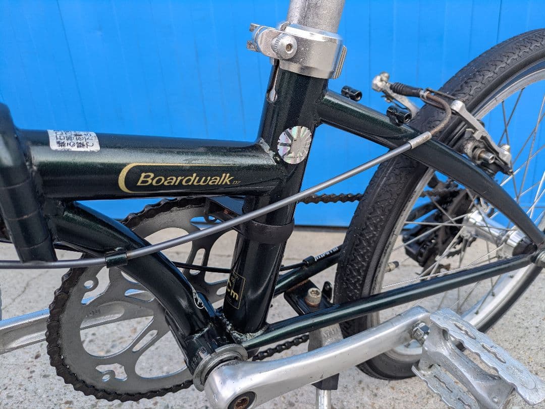 DAHON ダホン Boardwalk クロモリ　折り畳み自転車　ゆるキャン△