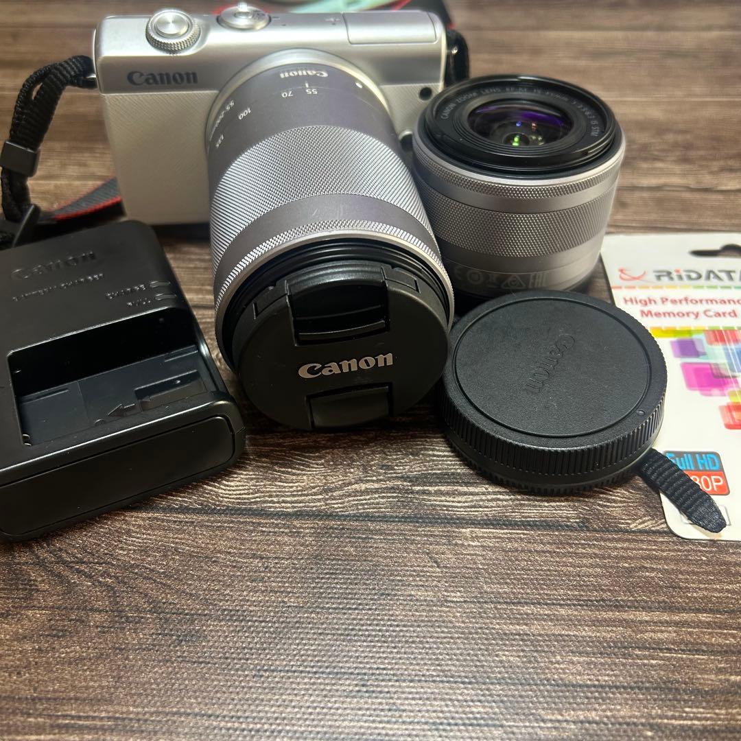 Canon EOS M200 ミラーレスカメラ