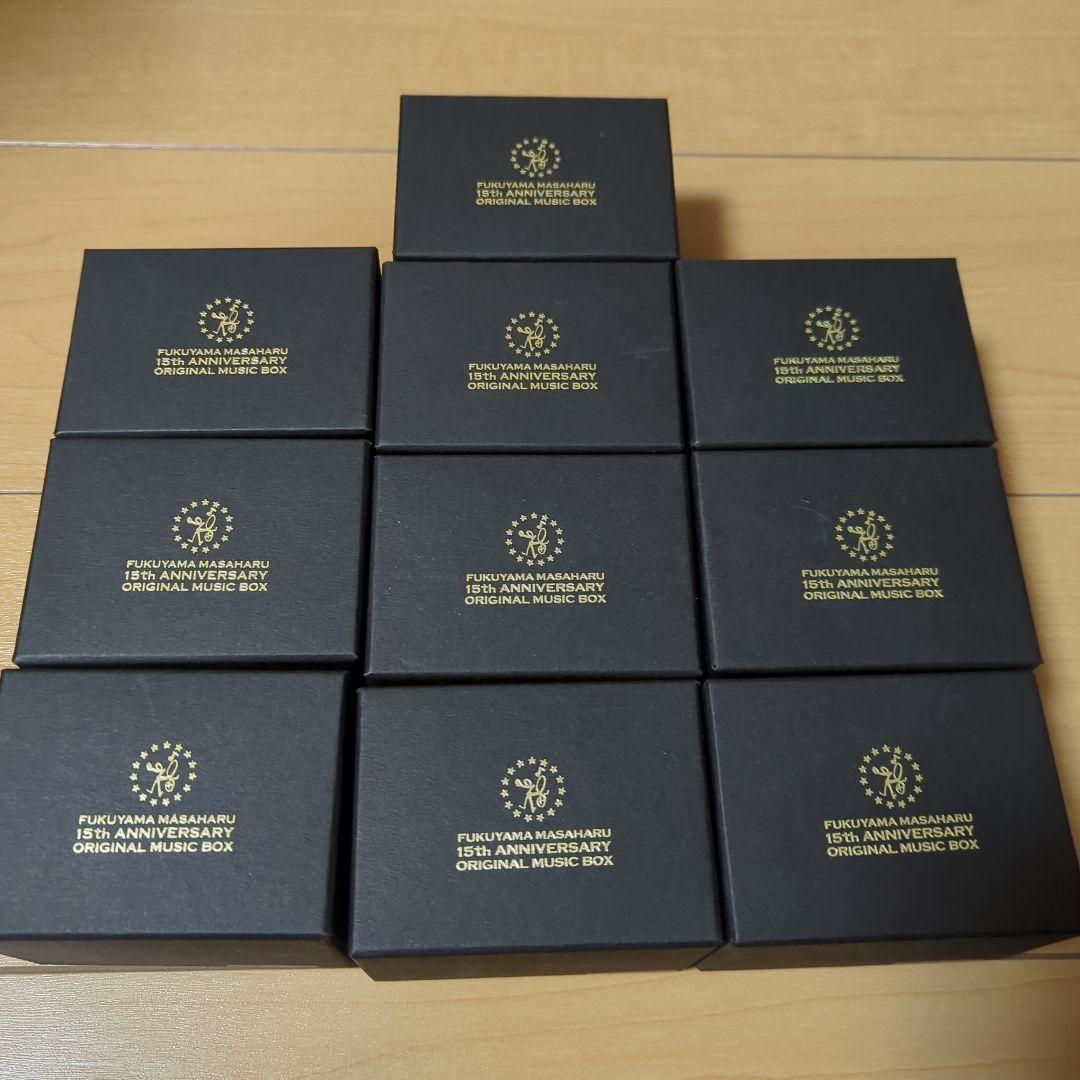 福山雅治 15周年記念オリジナルミュージックボックスセット