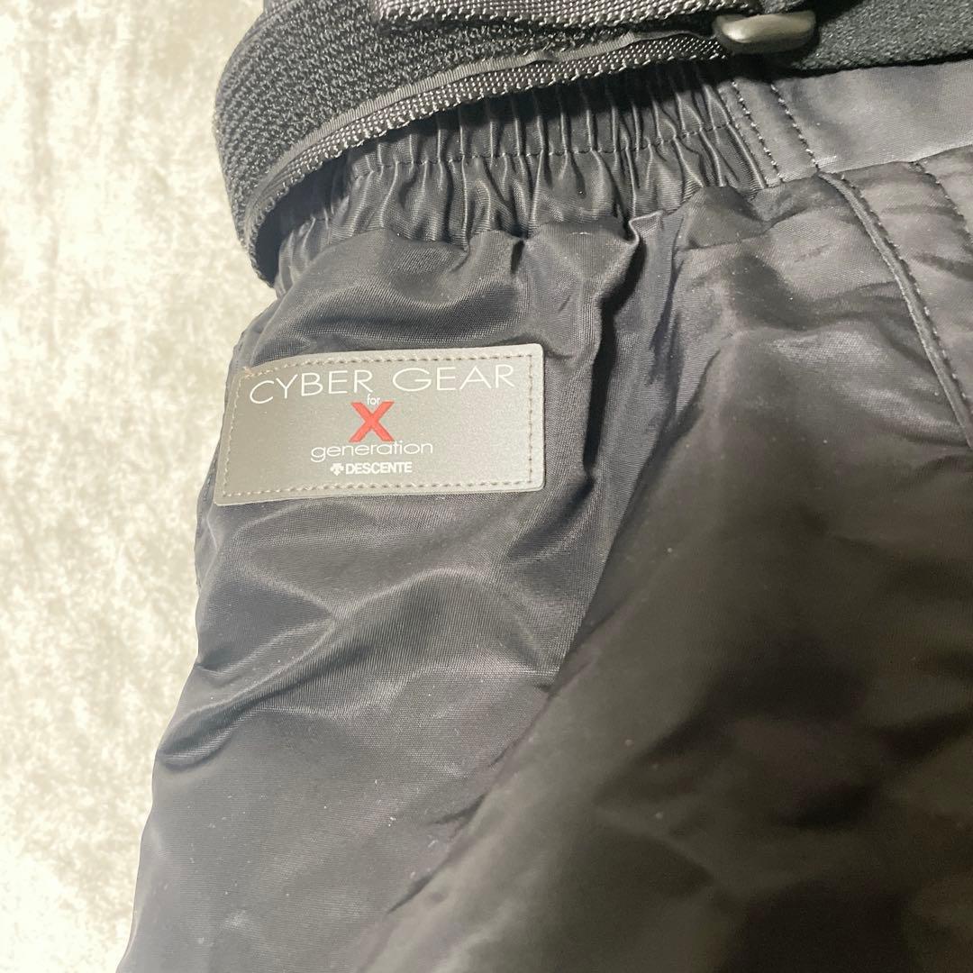 美品　タグ付き　デサント　パンツ　ロゴ　スキー　ウェア