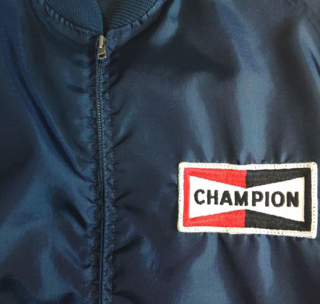 【希少】70's チャンピオンプラグ レーシングジャケット 値下げ無し