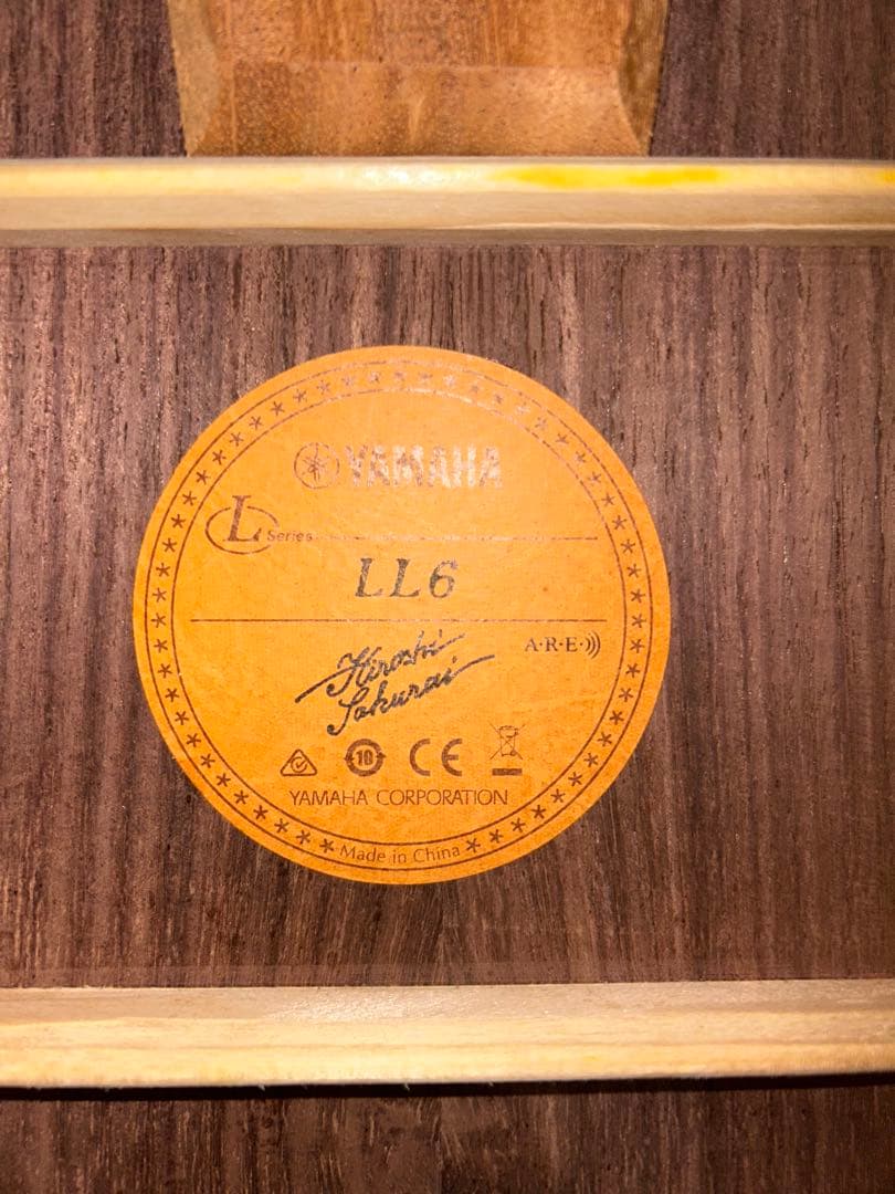 Yamaha LL6 アコースティックギター
