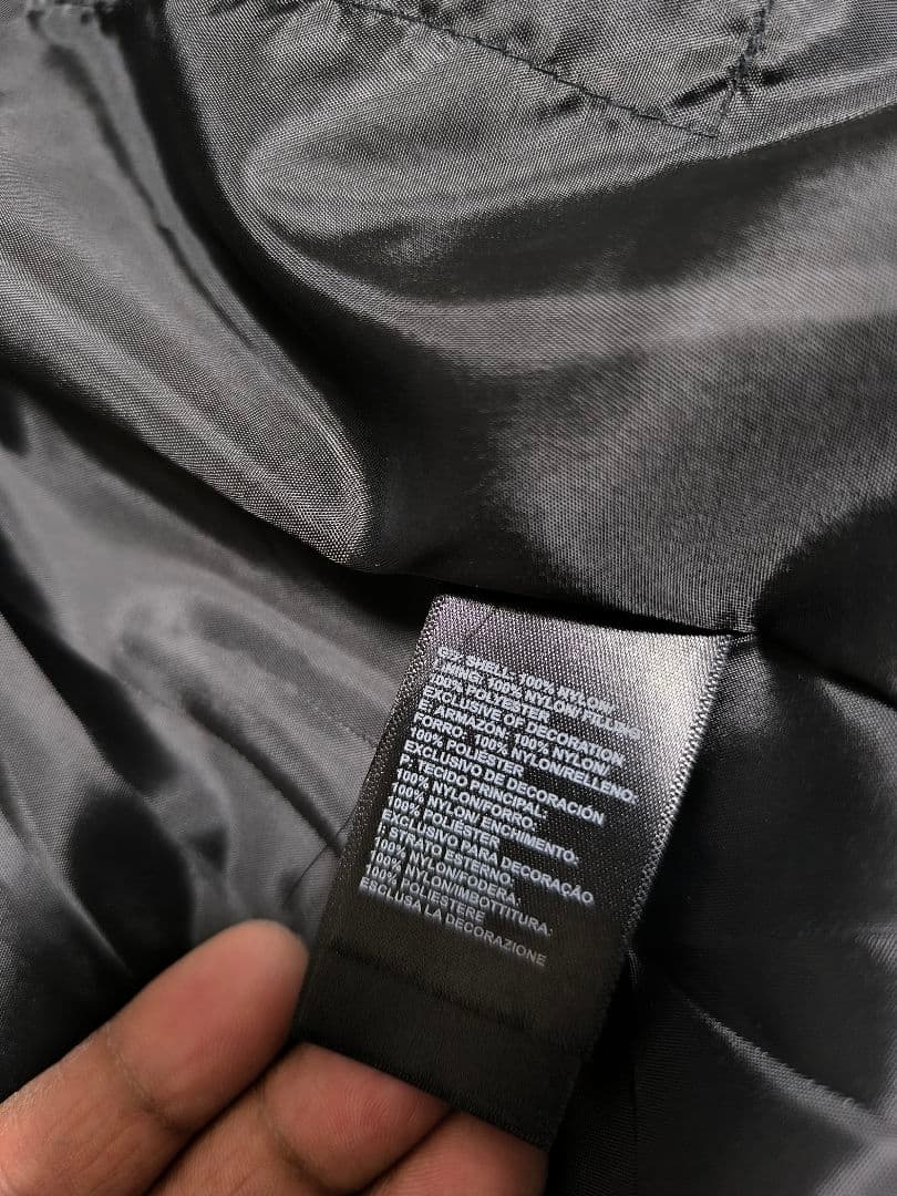 ジャケット・アウター THE NORTH FAC E Black Down Jacket Size L