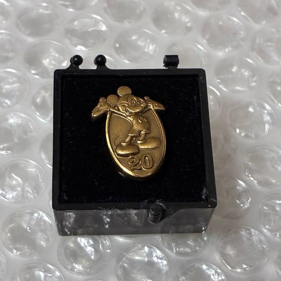 ミッキーマウス 東京ディズニーランド TDL キャスト 勤続 ピンバッジ