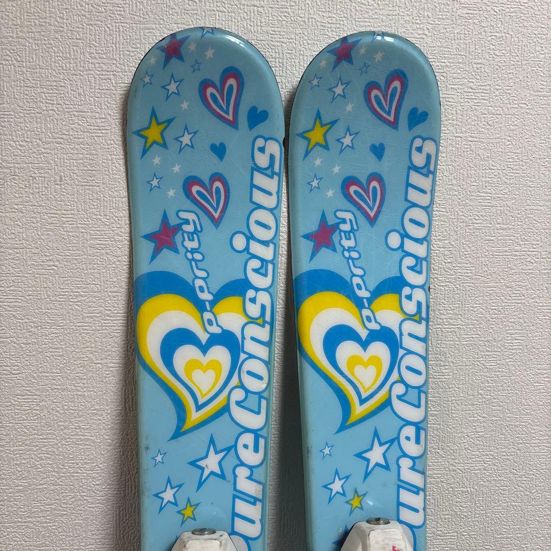 ジュニア　女の子　100cm 20-20.5cm スキーセット