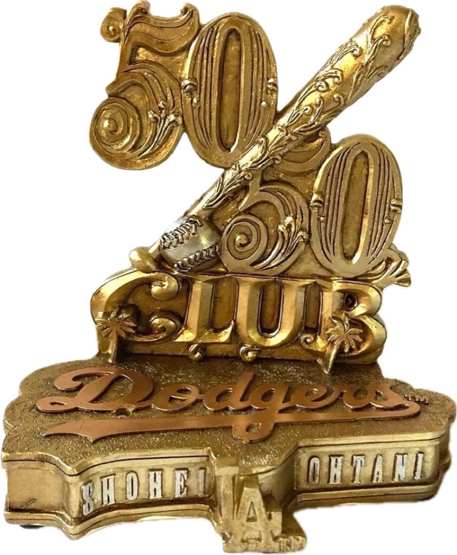 ●世界2024個限定大谷翔平ボブルヘッド50/50