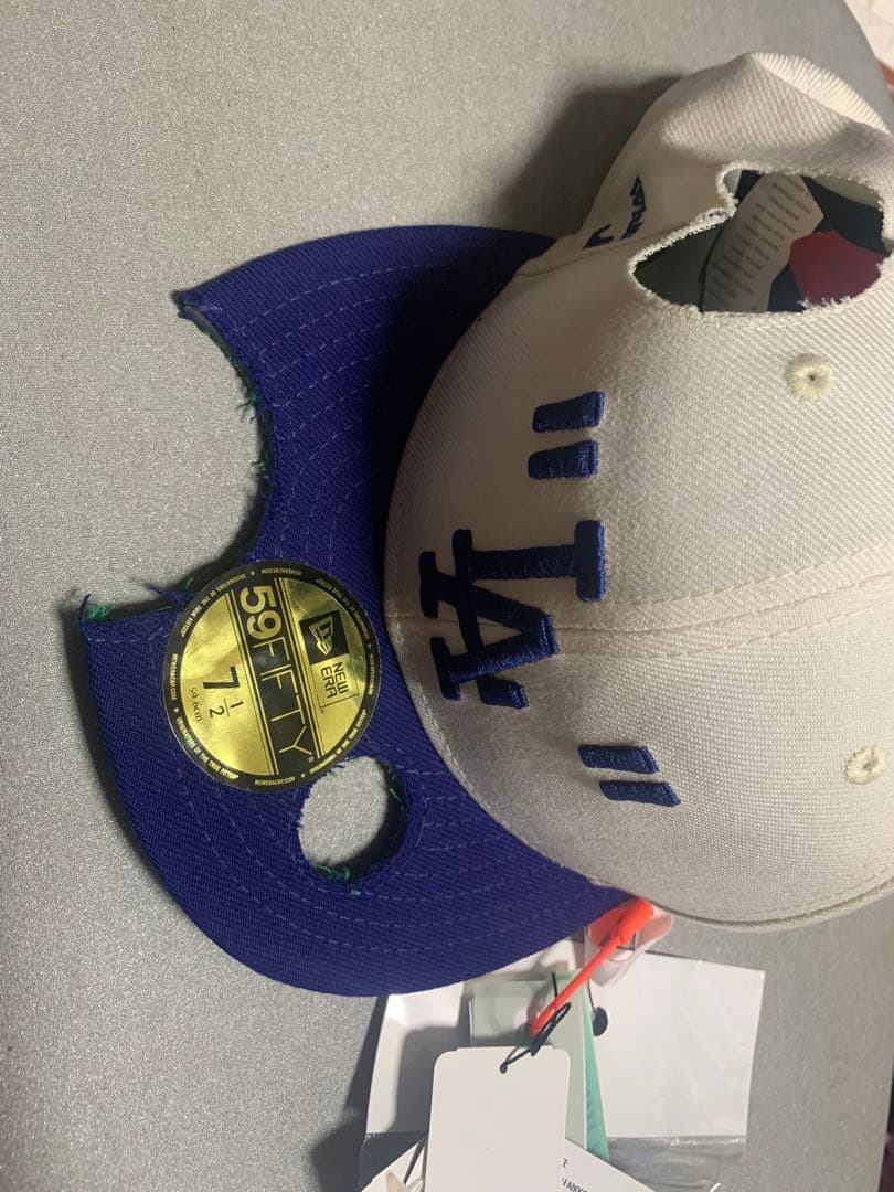 off-white cut-out New Era ドジャース　大谷翔平