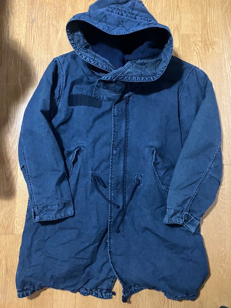 GAP M-65 フィッシュテール　インディゴ　ライナー フード 着脱可能