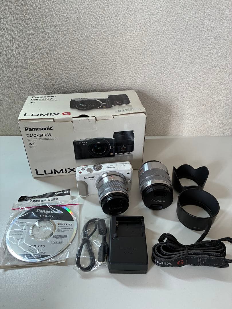 Panasonic LUMIX DMC-GF6W ダブルズームキット