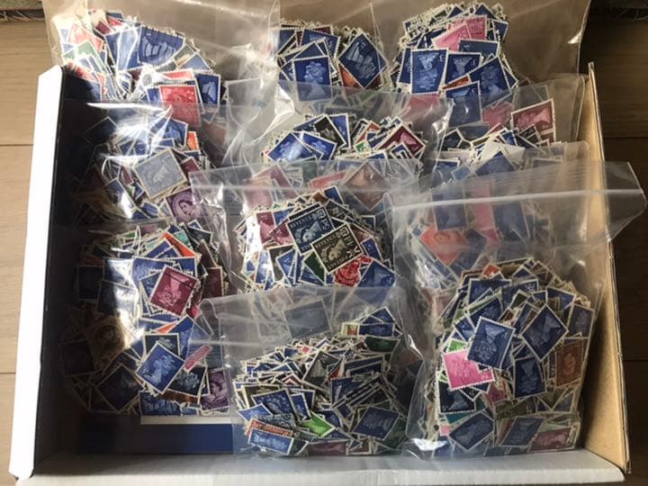 A2266 英国切手　エリザベス女王大量