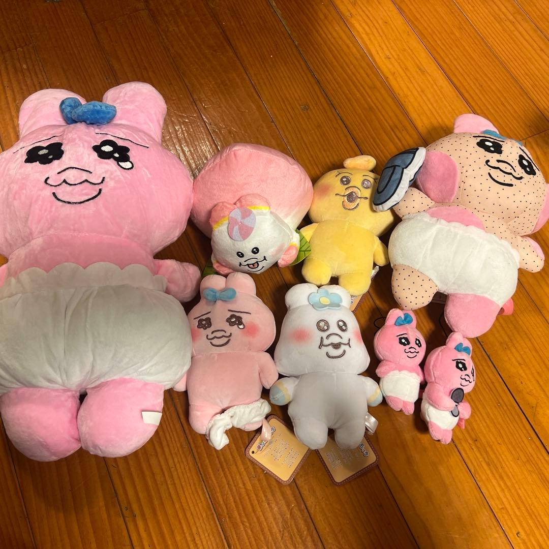 おぱんちゅうさぎ　んぽちゃむ　きみまろ　ぬいぐるみ