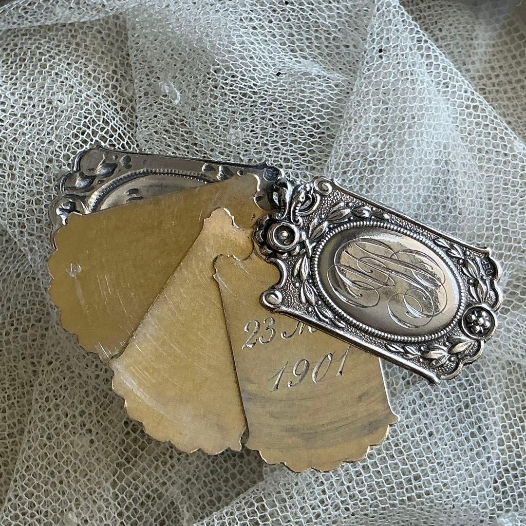 ♡超希少♡　フランスアンティーク　銀　シルバー　カルネドバル　ペンダントトップ