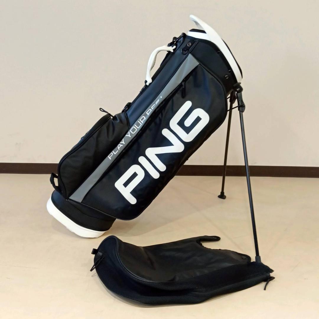 PING ピン CB-P2405 スタンドキャディバック ライトスタンド 黒
