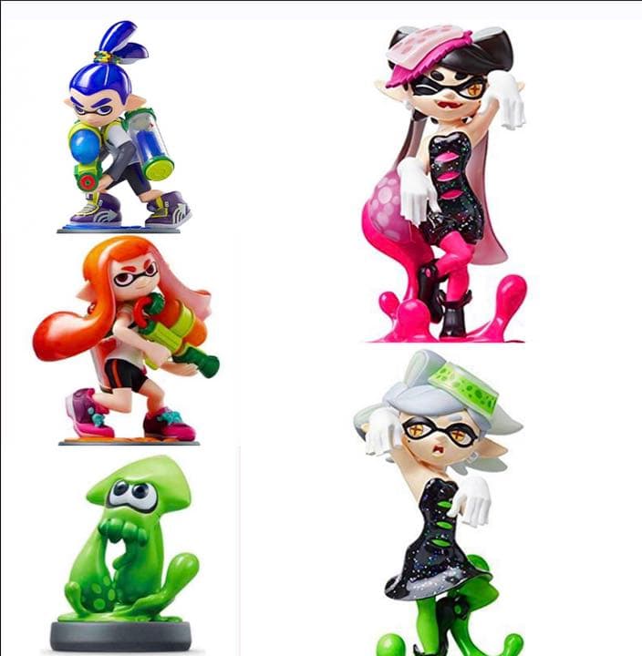 amiibo スプラトゥーン アオリ ホタル ボーイ ガール イカ