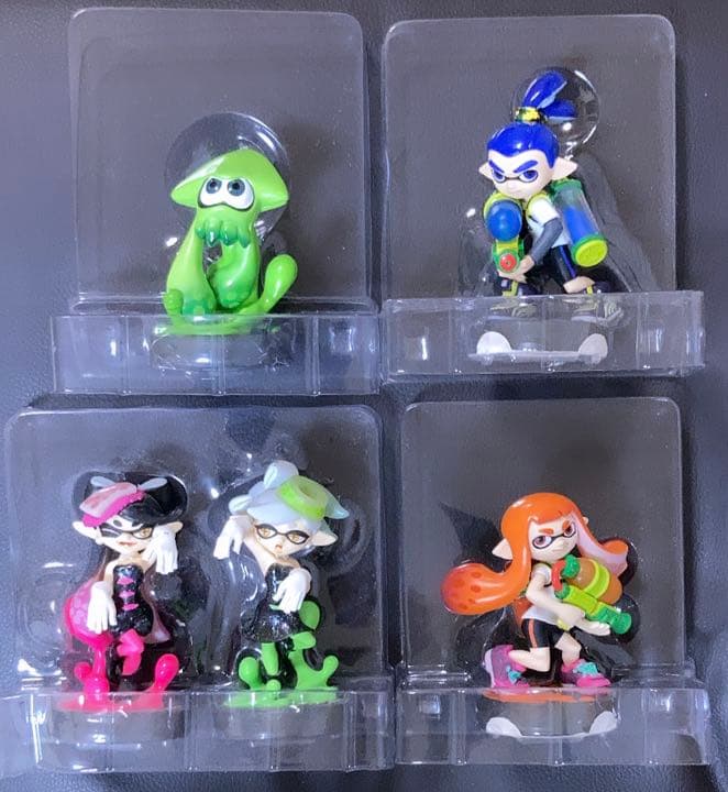 amiibo スプラトゥーン アオリ ホタル ボーイ ガール イカ