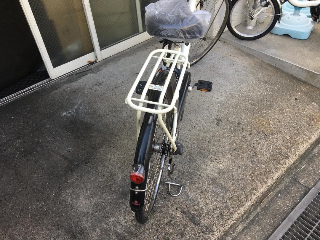 地域限定送料無料　パスナチュラ　12,3AH　子供乗せ　白　神戸市　電動自転車