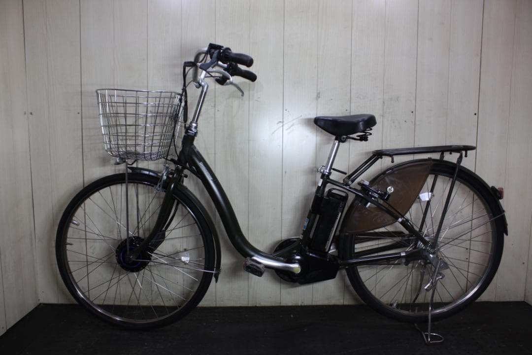 ブリヂストンフロンティアロング F6LB47 8AH 26インチ 3段LED 緑