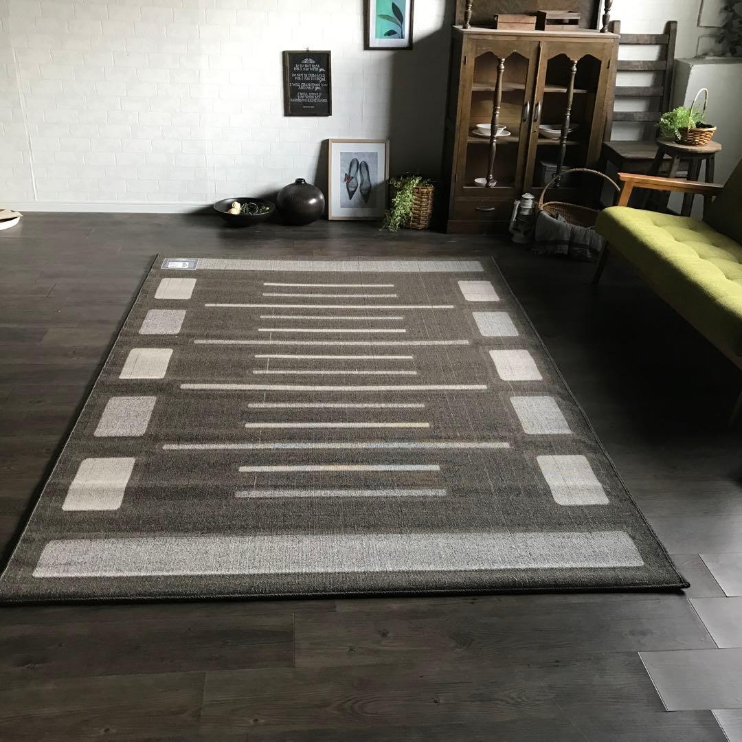 ラグ ラグマット 160.5x231cm カーペット ウィルトン織り モダン