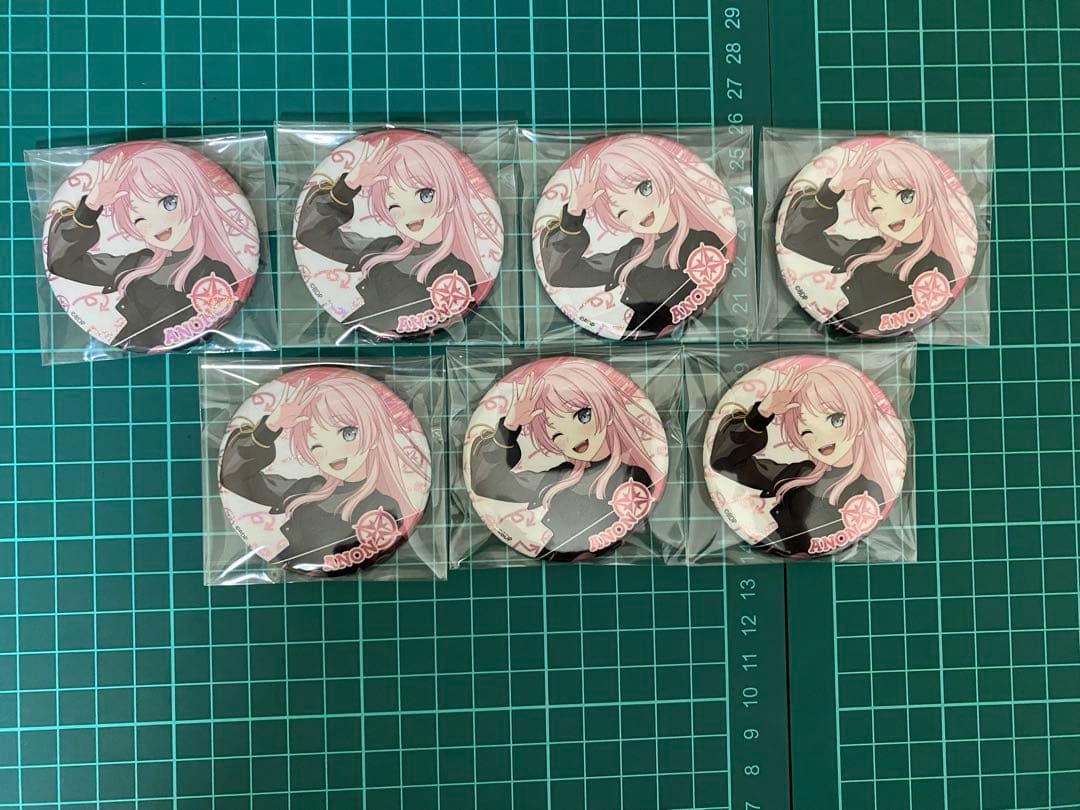 バンドリ 10th MyGO!!!!! 千早愛音 缶バッジ 7個セット