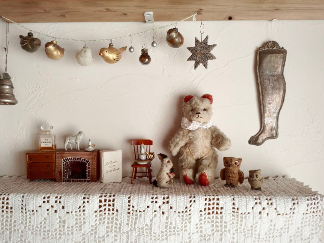 * vintage owls ❀ おちゃめな フクロウさん set