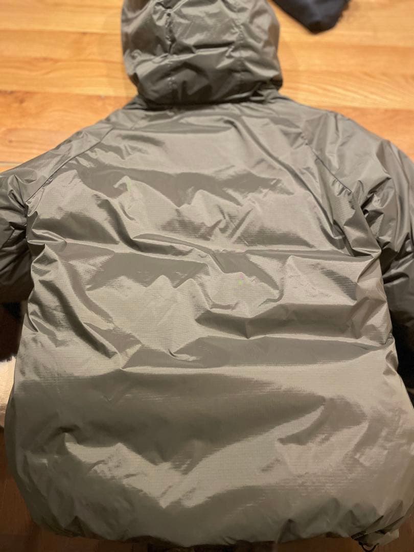 27日中だけ値下げ美品！カーキ L ナンガ　オーロラダウンジャケット　NANGA