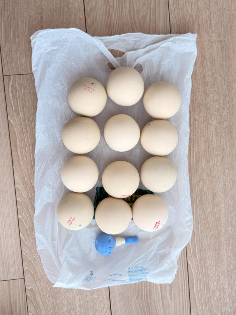 M*e様 ソフトテニス ラケット3本+ラケットバッグ+ボール12個+グリップテー