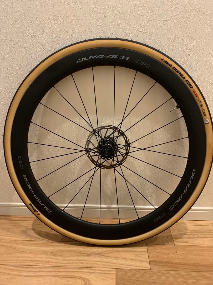 DURA-ACE WH-R9270-C50-TL DISC 前ホイール