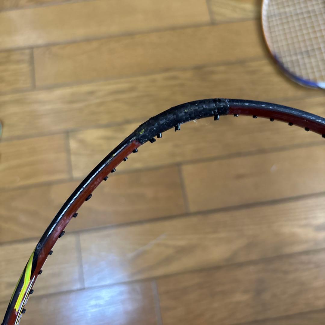 バドミントン ラケット 3点セット ※ジャンク品あり