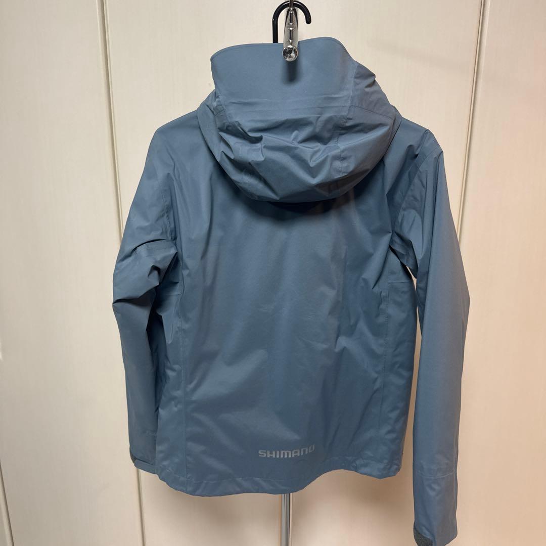 シマノRA-04JU デュラスト 3シーズン レインジャケット S ブルーグレー