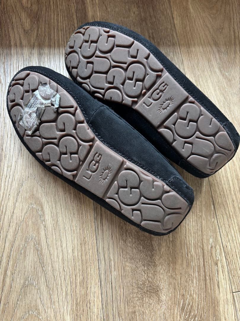 即日発送♡UGG モカシン　スカラップ　アンスレー　黒