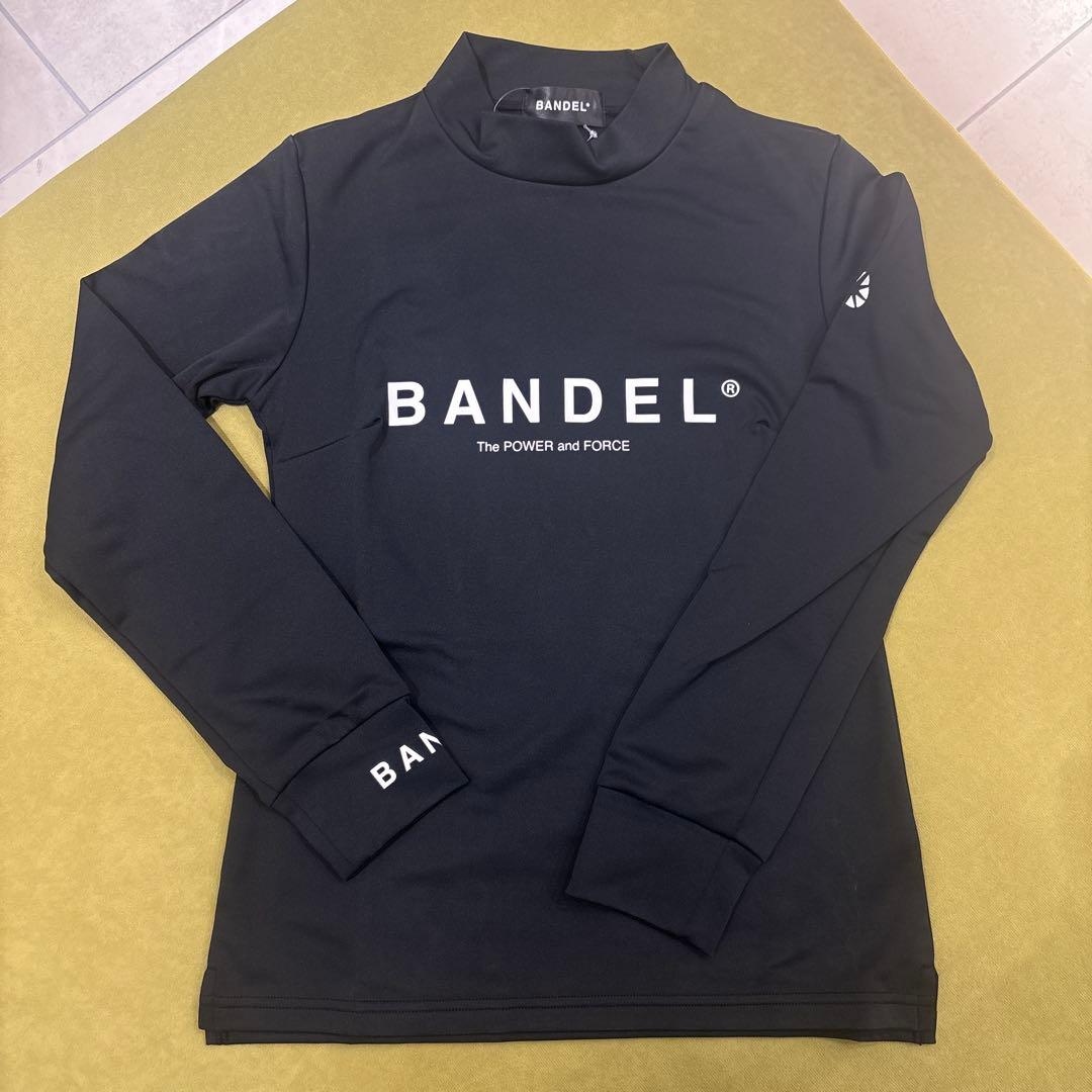 BANDEL レディース 長袖モックネックシャツ ブラック