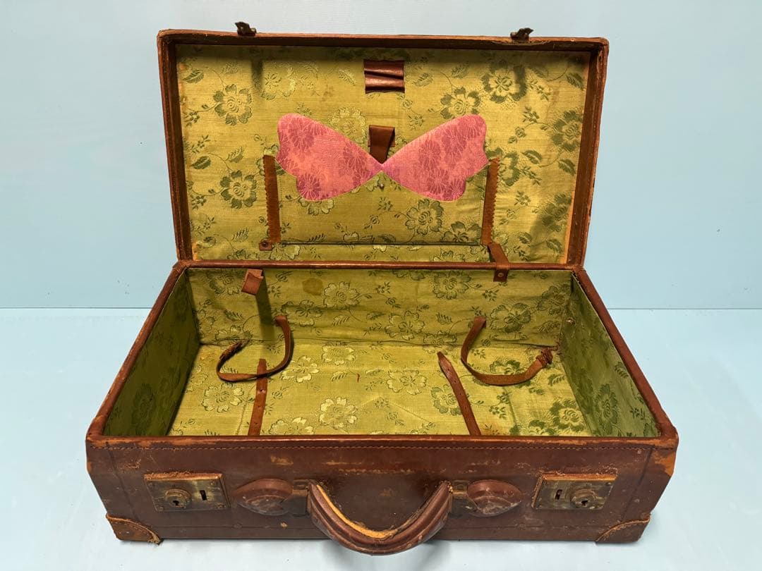 昭和レトロ トランク スーツケース アンティーク 骨董 ヴィンテージ 古道具