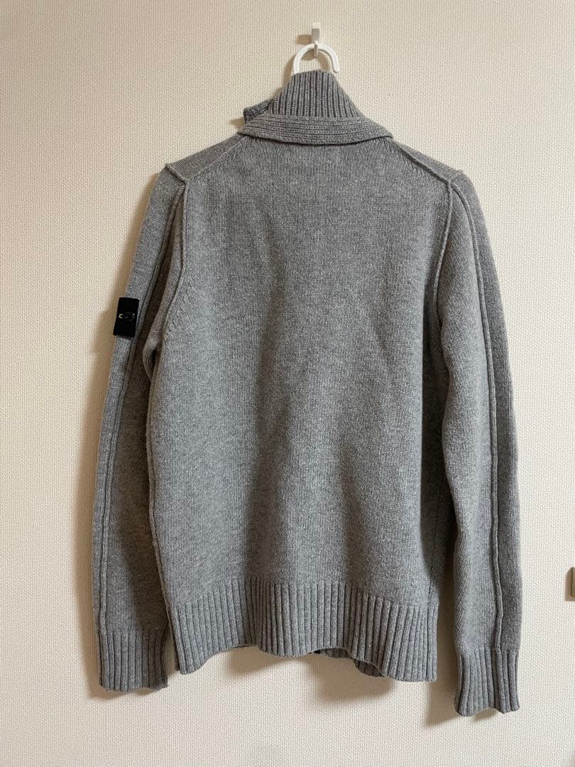 ストーンアイランド グレー カーディガン