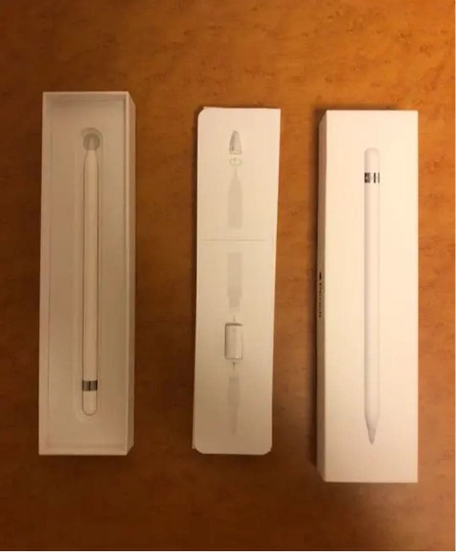 Apple Pencil第一世代 箱・付属品・説明書完備 付属品は未使用＆未開封