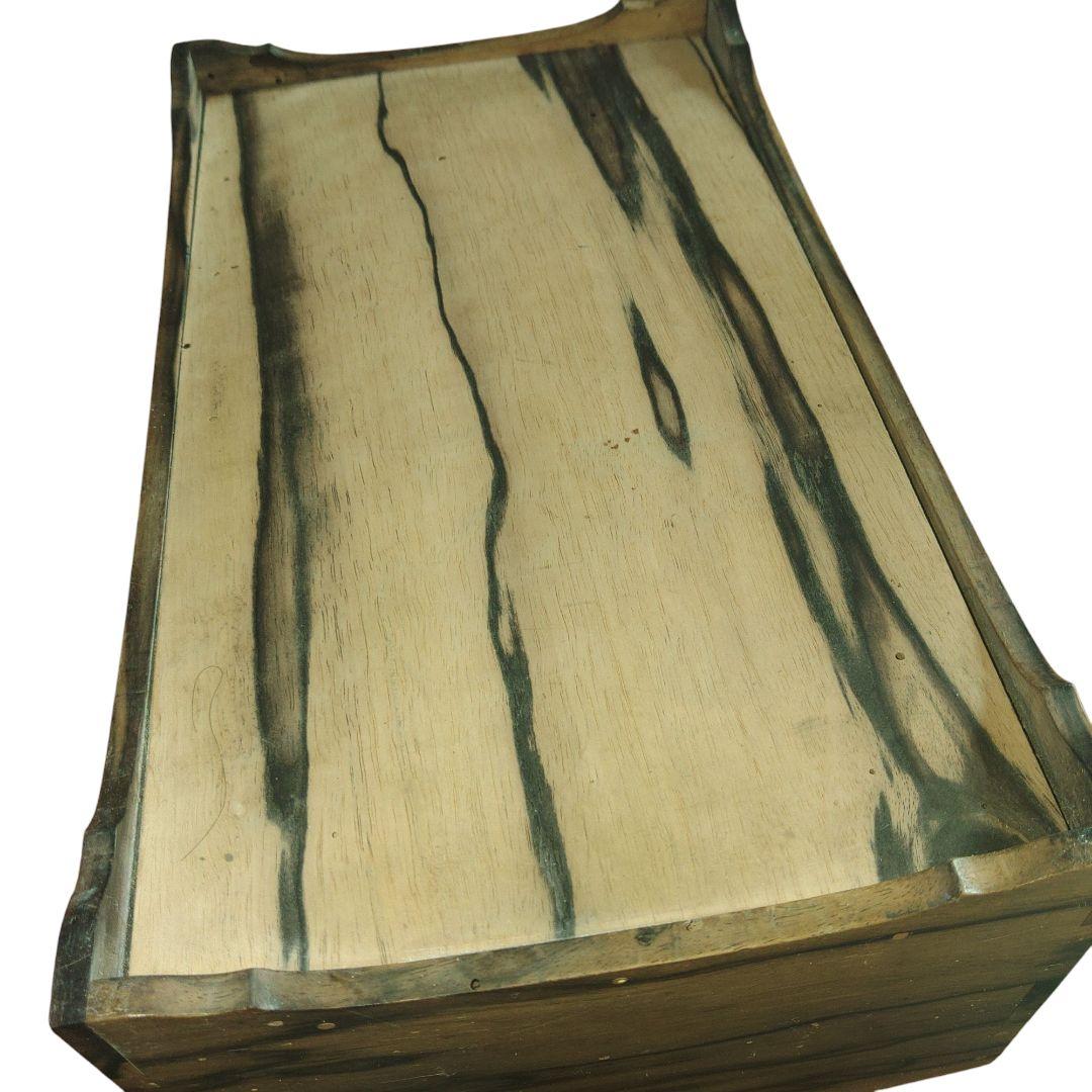 黒柿煙草盆　アンティーク　老木希少材